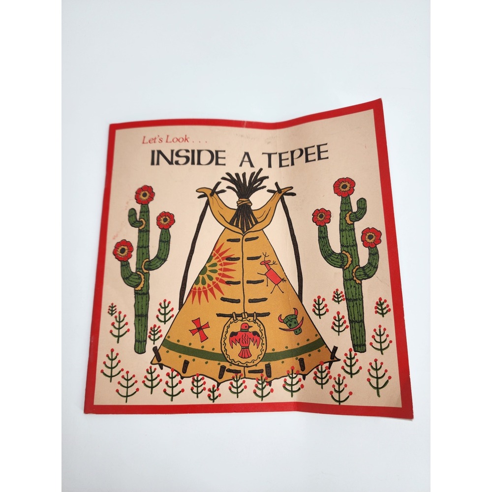 Inside A Tepee Betsy Warren RanchGate Books Native American History Softcover